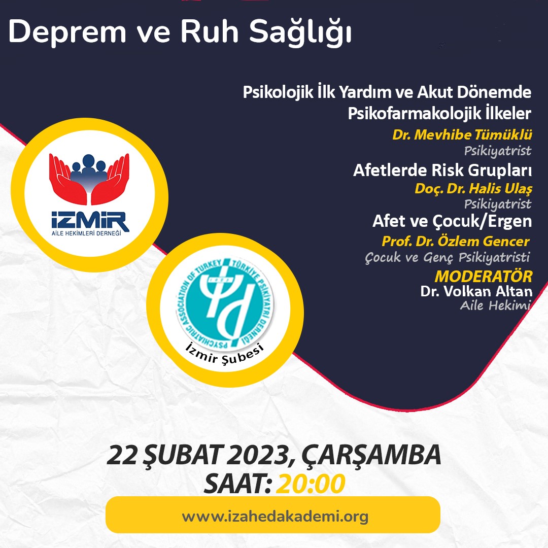 Deprem ve Ruh Sağlığı 22 Şubat 2023 20:00